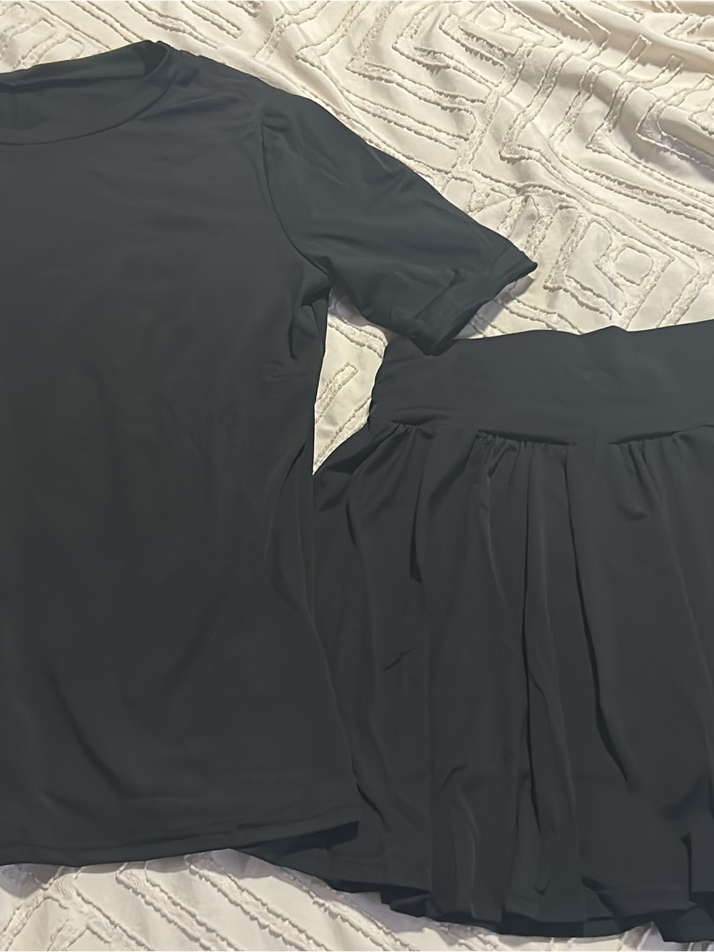 Women’s Black Short Sleeve Top by